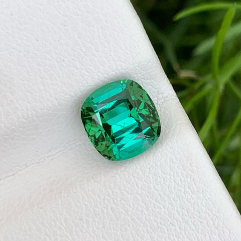 Greenish Blue 2.55 carats Tourmaline Stone
