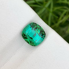 Greenish Blue 2.55 carats Tourmaline Stone