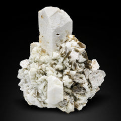 Microcline Cleavelandite with Muscovite