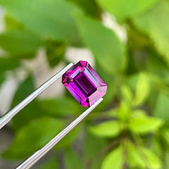 Purple Garnet 3.00 Carats Emerald Cut