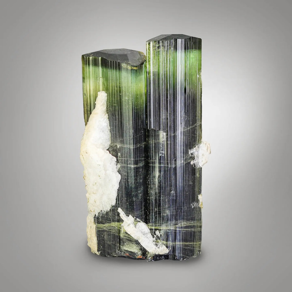 Harness the Protective Energy of Green Tourmaline with Albite