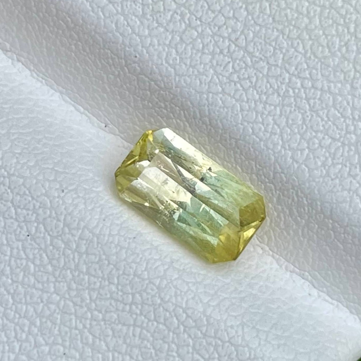 1.60 Carats Canary Tourmaline Custom Cut