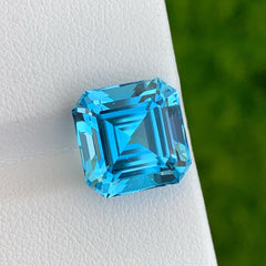 Swiss Blue Topaz Gemstone from Madagascar Africa