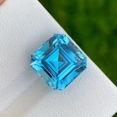 Swiss Blue Topaz Gemstone from Madagascar Africa