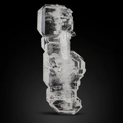 Clear Tabular Faden Quartz Crystal