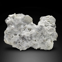 Silver-Gray Muscovite Mica on Albite