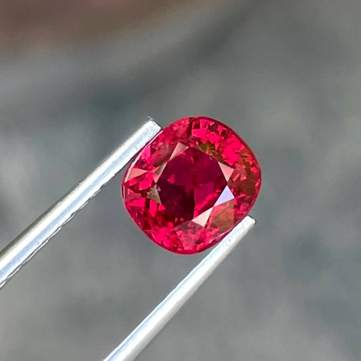 2.05 Carats Burmese Spinel Cushion Cut