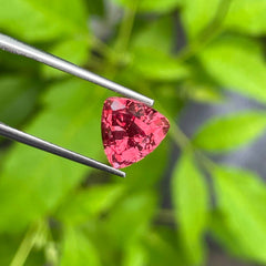 Pink Spinel 3.40 carats Trilliant Cut