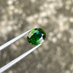 Chrome Tourmaline 1.45 carat Oval Cut