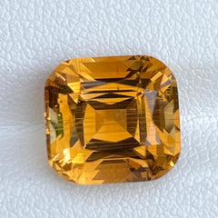 6.30 carats Brazilian Fire Citrine Gem