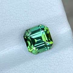 1.60 Greenish Blue Tourmaline Asscher