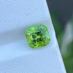 Adorn Yourself with Cushion Cut Natural Peridot 2.80 carats