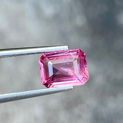 Pink Hued Spinel 2.20 Carats Emerald Cut