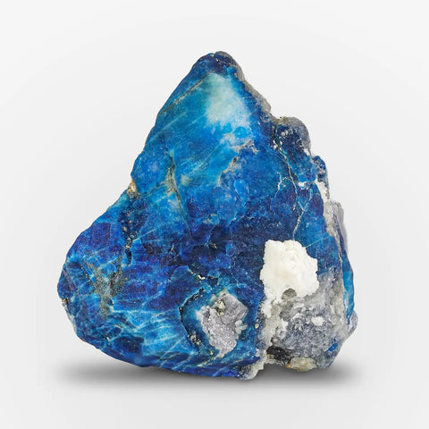 Blue Afghanite Crystal on Matrix