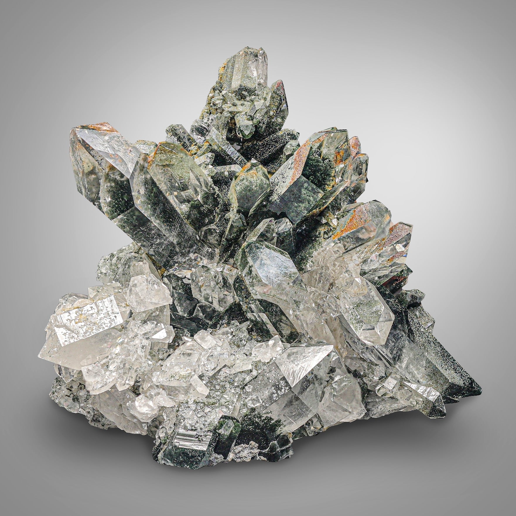 Collector's Piece Chlorite Quartz Cluster