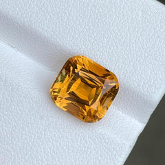 6.30 carats Brazilian Fire Citrine Gem