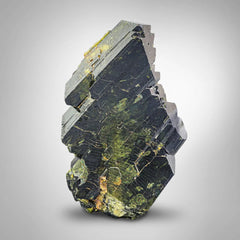 Luminous Double Terminated Green Epidote Crystal Spacemen from Pakistan