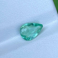 Paraiba Tourmaline Pear Cut Gemstone