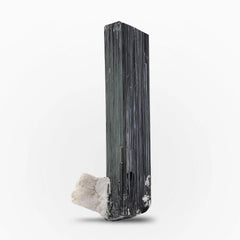 Schorl Black Tourmaline with Albite