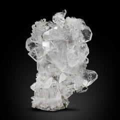 Clear Tabular Faden Quartz Cluster