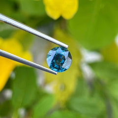 Vivid Blue Spinel 1.15 Carat Round Gem