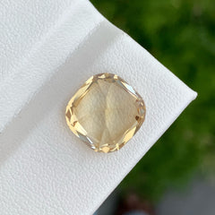 Superior quality Brazilian Natural Citrine 6.60 carats Cushion Cut Loose gemstone