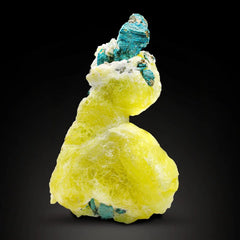 Brucite With Chrysocolla Matrix