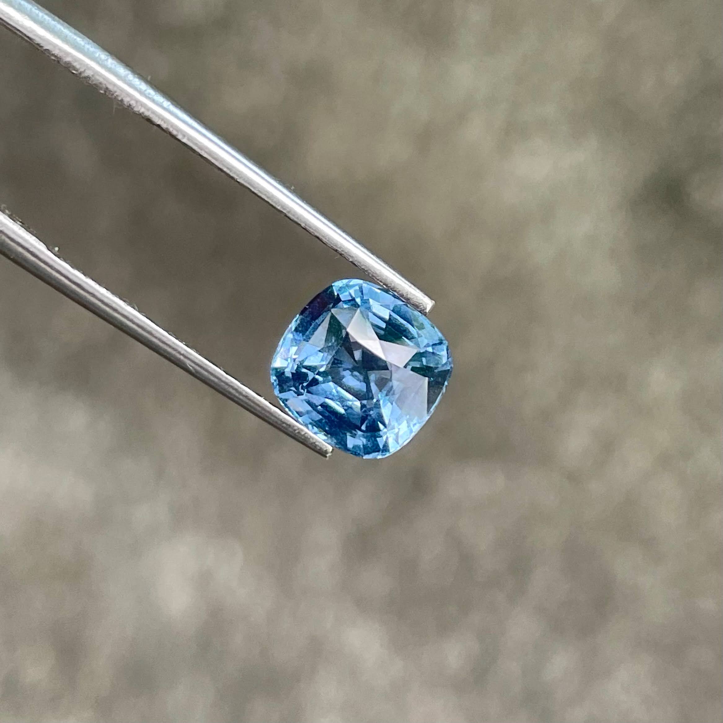 3.06 Carats Light Blue Spinel Stone