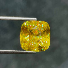 5.95 Carats Cushion Sphene Gemstone