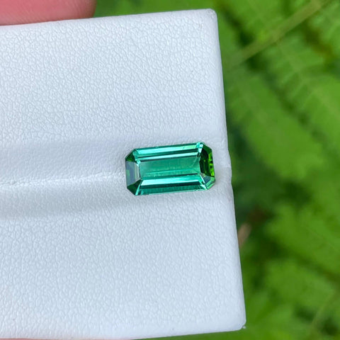 2.30 Greenish Blue Tourmaline Emerald