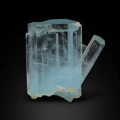 Aquamarine With Perfect Side Crystals