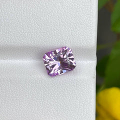 3.40 Carat Purple Kunzite Radiant Cut