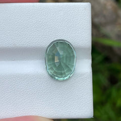 Sea-foam color Tourmaline 10.85 carats Fancy cut Natural Tourmaline Stone