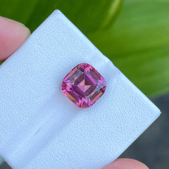 Pink Tourmaline 6.90 Carat Cushion Cut