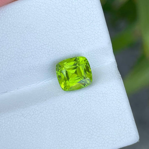 3.31 Carats Apple Green Peridot Stone