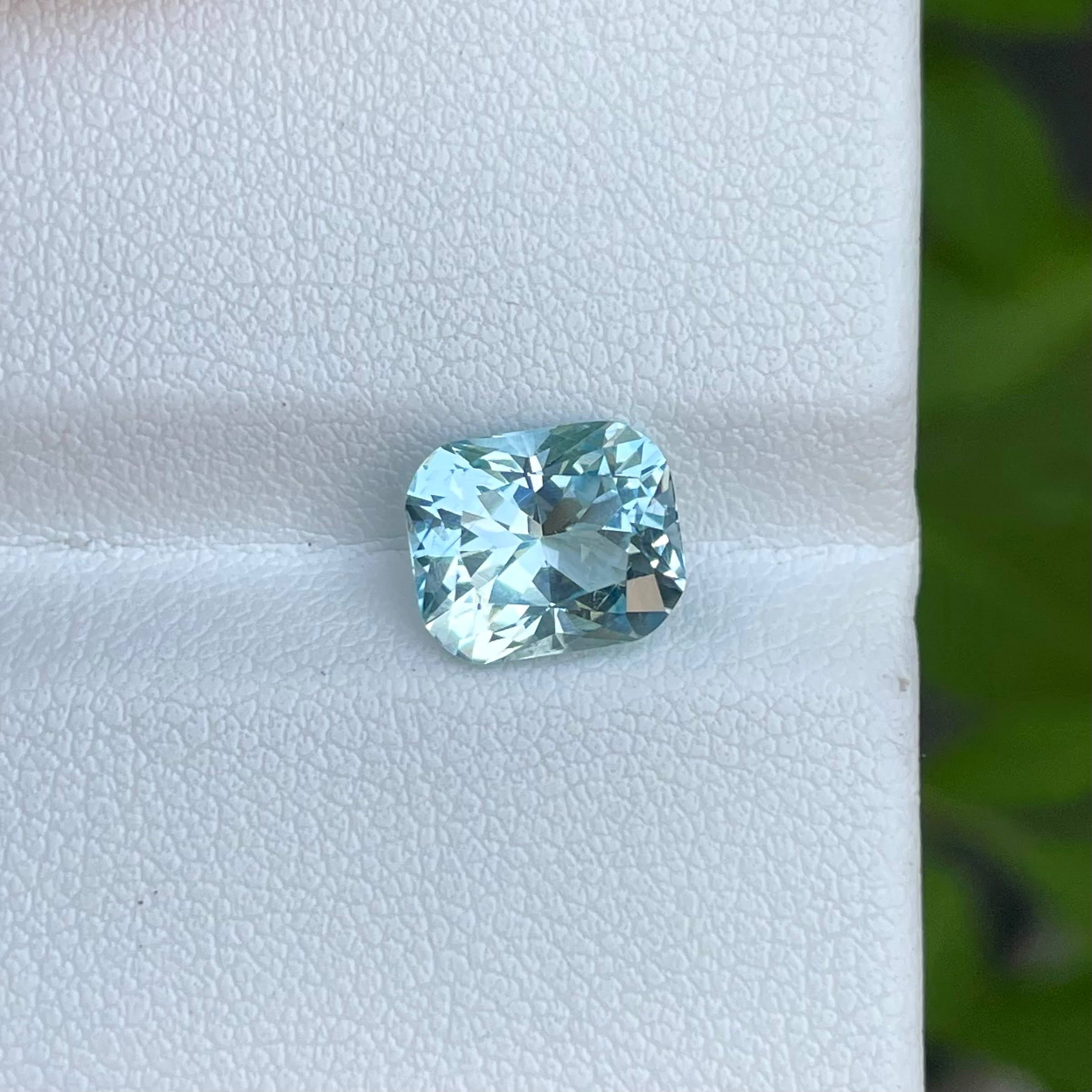 2.55 Aquamarine Modified Cushion Cut