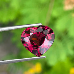 Bright Heart Shaped Red Garnet 10.35 carats Natural Loose Tanzanian Gemstone