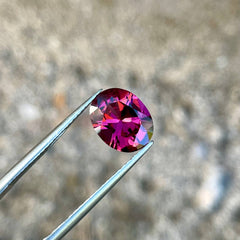 2.35 Carat Pinkish Red Garnet Stone