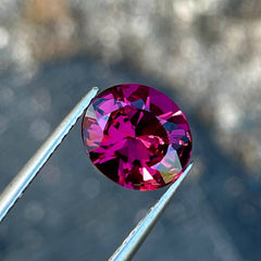 1.80 Carat Pinkish Red Garnet Stone