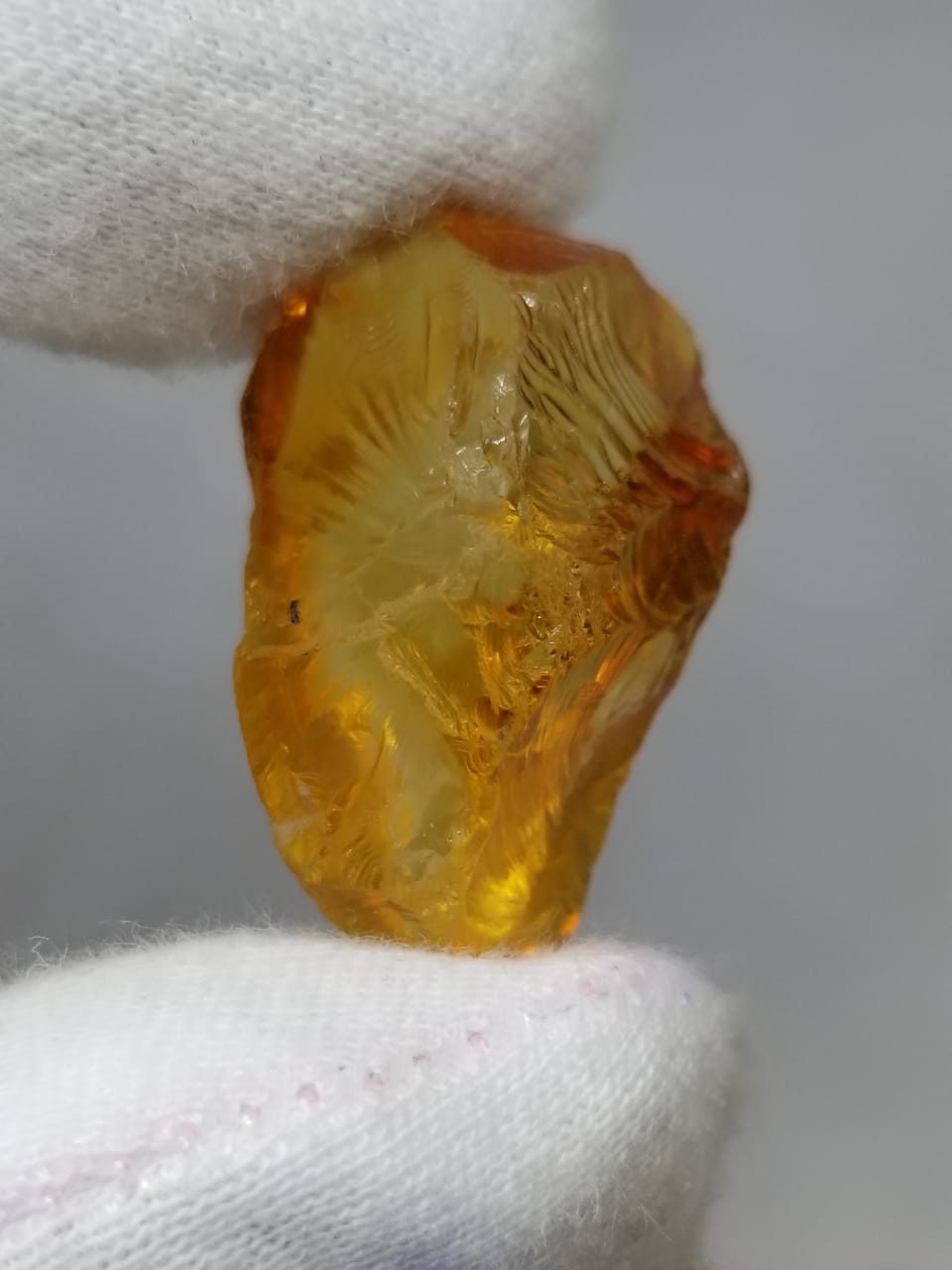 4 Pieces of Rough Citrine for Faceting