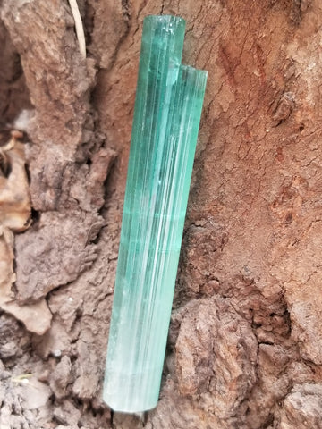 17.9g Blue Terminated Tourmaline Crystal
