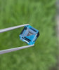 Asscher Cut London Blue Topaz Stone