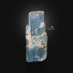 Adorable Sky-Blue Aquamarine With White Albite