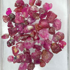 Afghan Ruby Facet Rough Lot