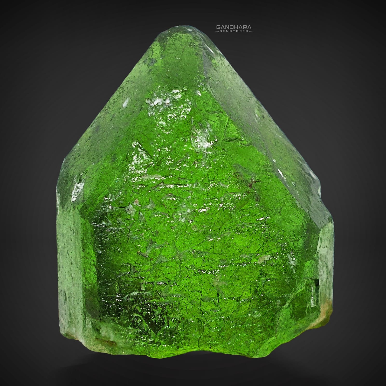 Apple Green Gem Peridot Crystal