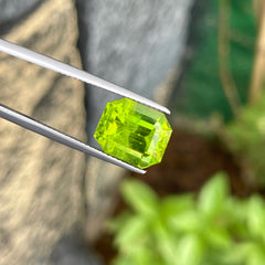 Apple Green Natural Peridot Gemstone