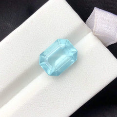 Asscher Cut Aquamarine