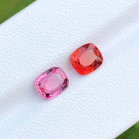 Attractive Colorful Spinel Pair