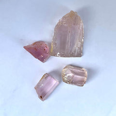 40.6 Carats Baby Pink Facet Grade Rough Topaz Lot