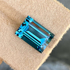 Baguette Cut London Blue Topaz Stone